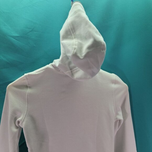 Scottevest SEV The Chloe Glow Hoodie XS White Zip-Up  Jacket With Hood & Pockets - Picture 8 of 14